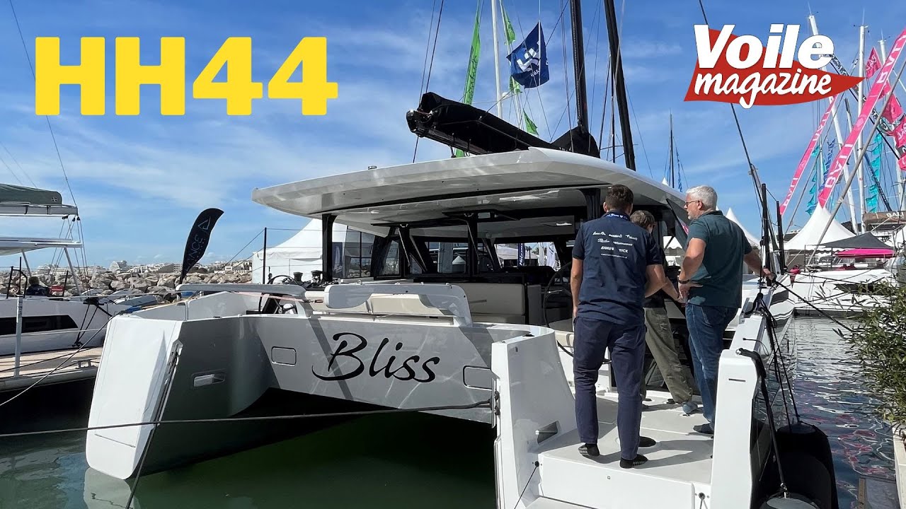 1ère visite | HH44, un concept de catamaran innovant