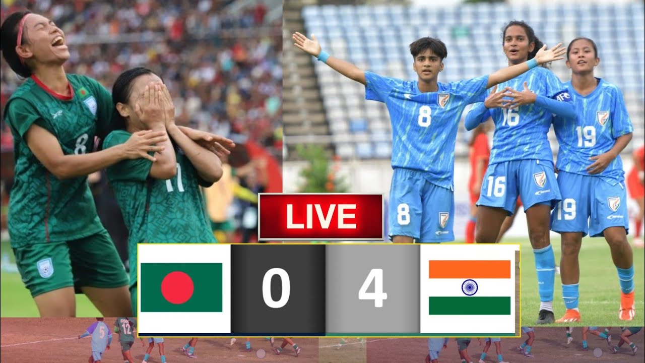 India 4-0 Bangladesh | Final | Highlights | SAFF U19 Women's Championship 2026 | Bangladesh vs India