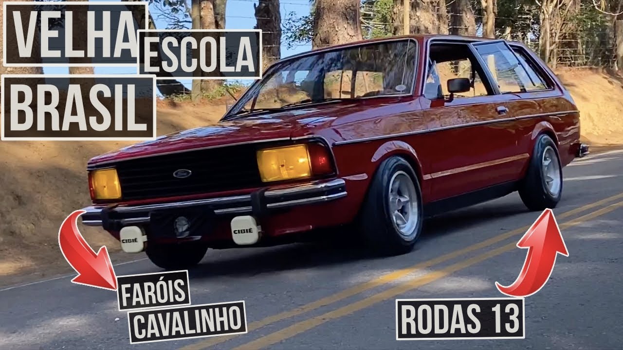 BELINA L: perua traz estilo de sobra com rodas 13 e customização de época