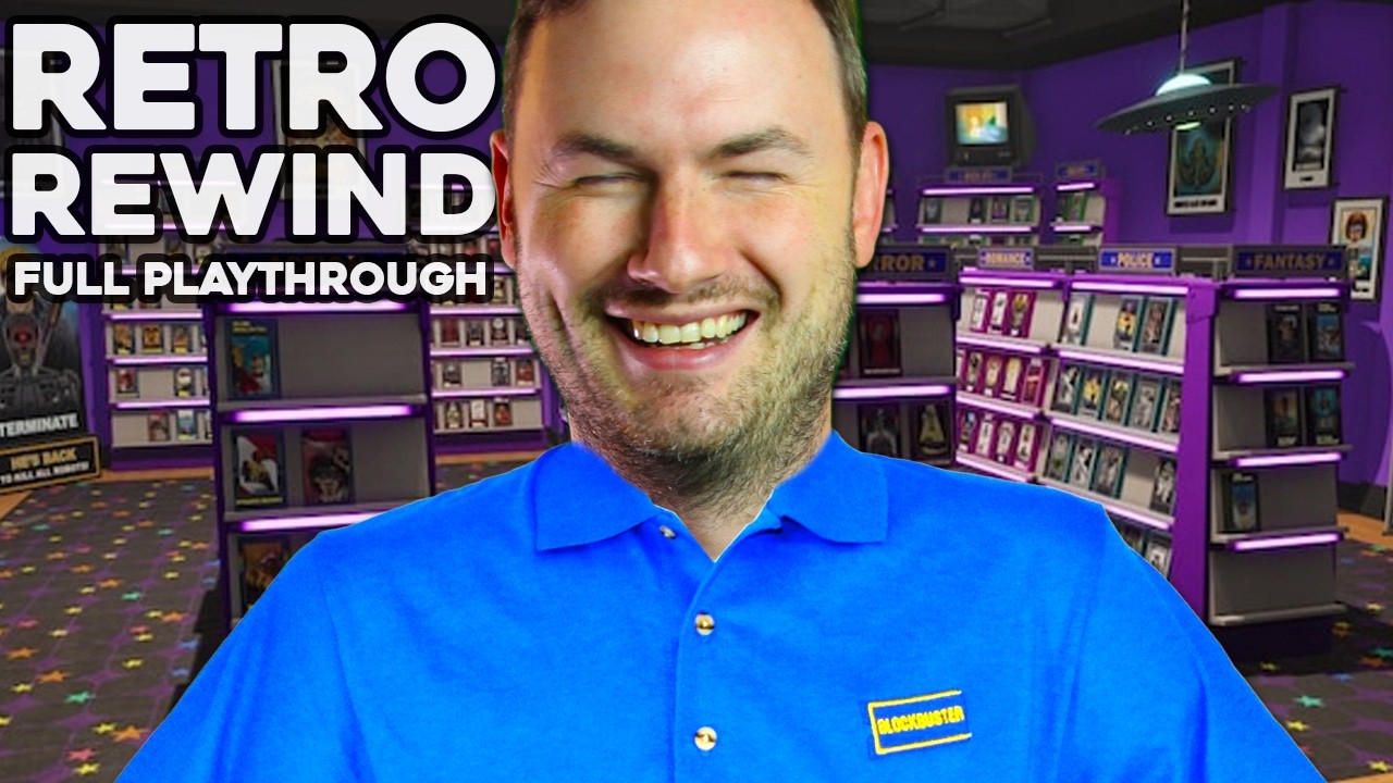 Ex-Blockbuster Employee's Complete Playthrough RETRO REWIND!