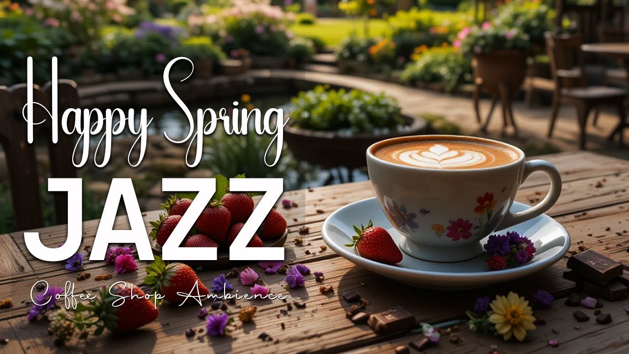 Happy Spring Jazz ☕ Bossa Nova instrumental for Relaxing, Holiday and Happy Moods