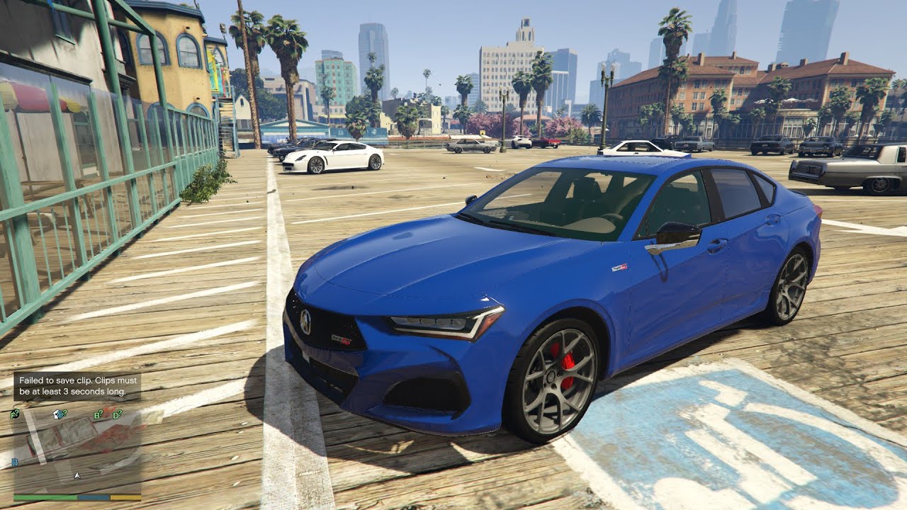 Gta5 Acura TLX Type S SH-AWD 2025 pov drive