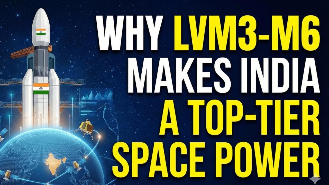Why LVM3-M6 Makes India a Top-Tier Space Power