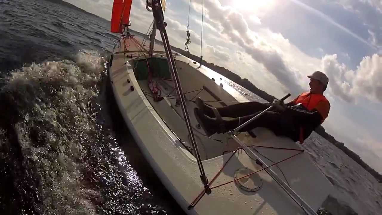 Laser 2 sailed single handed