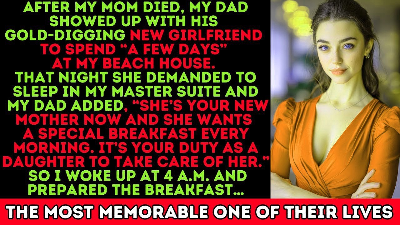 My father woke me up before dawn, demanding, “Make coffee and set the table.”