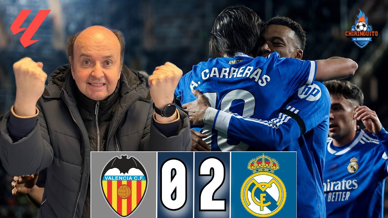 💥 Real Madrid wins and suffers at Mestalla! | Valencia 0-2 Real Madrid Highlights