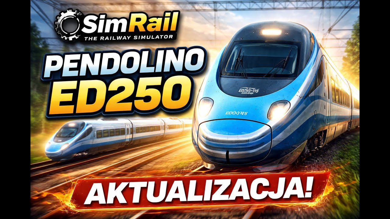 Test Pendolino ED250 po aktualizacji  | SimRail