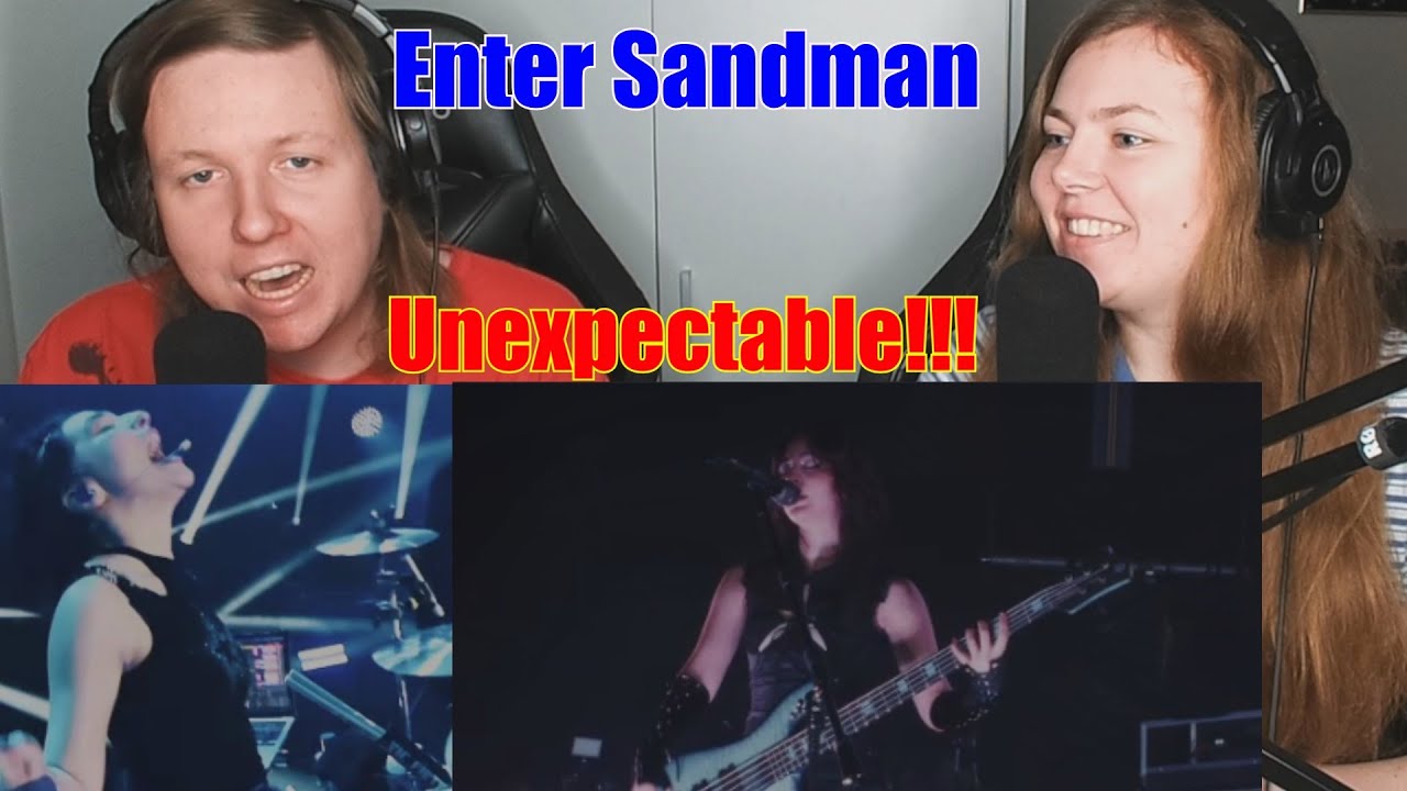 Couple First Reaction To - The Warning: Enter Sandman [Live]