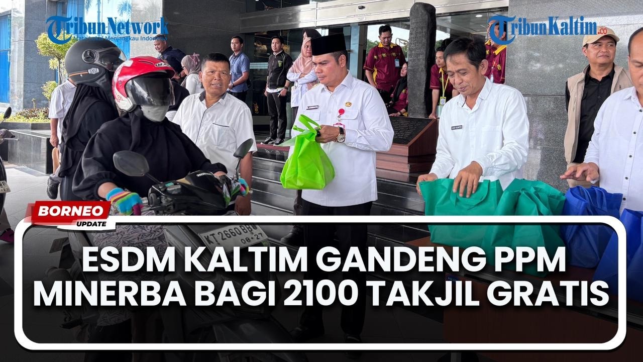 Dinas ESDM Kaltim Gandeng Forum PPM Minerba Berbagi 2.100 Paket Takjil untuk Masyarakat