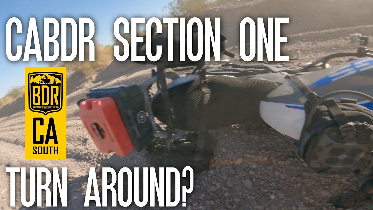 Southern California BDR: Section 1 Milpitas Wash Road