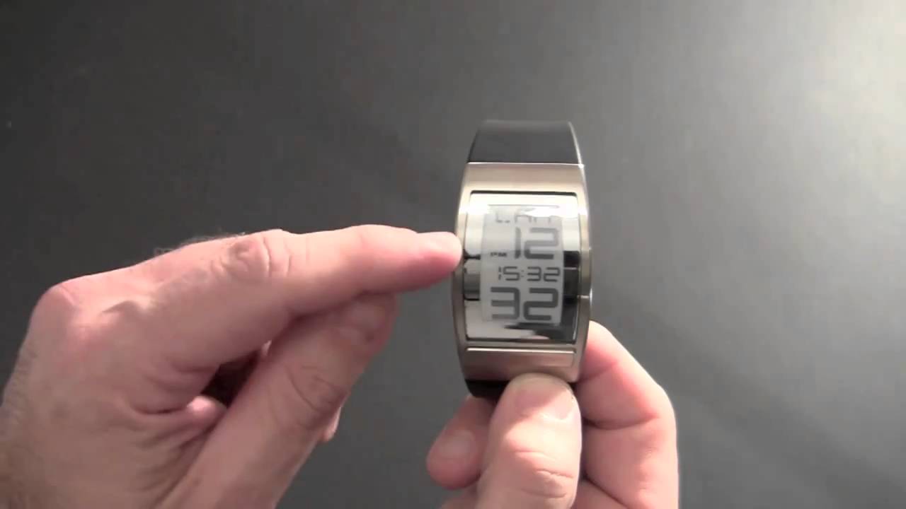 Phosphor Watches World Time E-Ink Watch