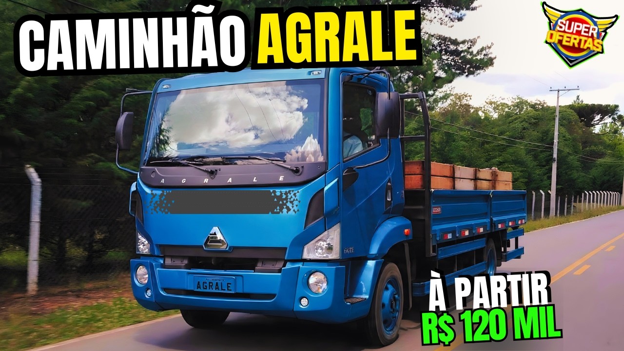 CAMINHÕES 3/4 AGRALE SÓ QUALIFICADO À PARTIR DE 120 MIL #caminhaoagrale #agrale10000 #caminhao3/4