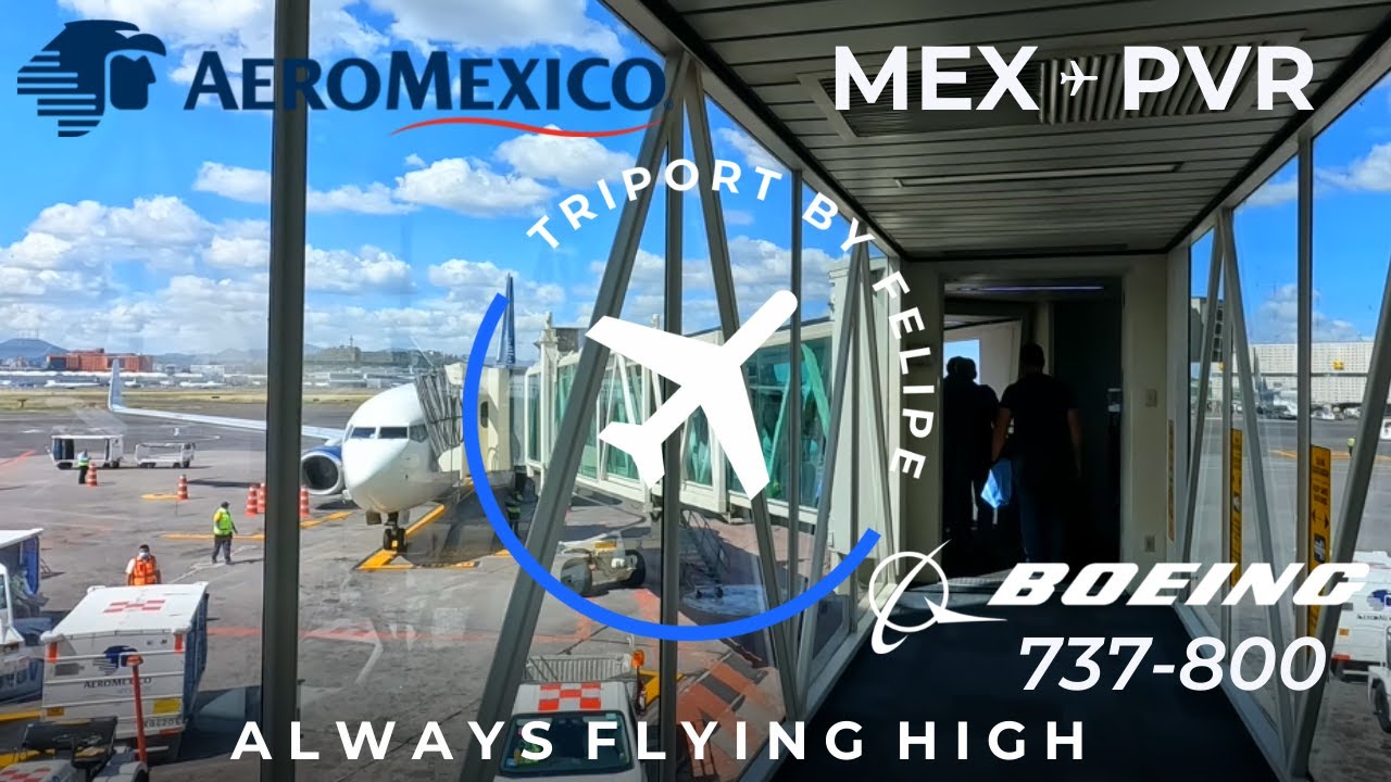 TRIP REPORT | Aeroméxico | Boeing 737-800 | Ciudad de México - Puerto Vallarta | Economy 4K