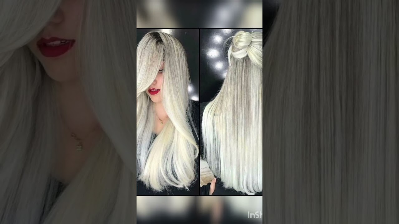 loiro dos sonhos #hairdye  #stylehair #hairstyle #loiras #hairoftheday #longhair #platinumhair