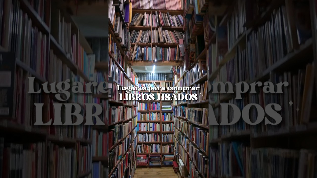 📚 Librer&iacute;as para comprar libros usados en la CDMX #libros #libro #librer&iacute;a #librer&iacute;as  #lugares