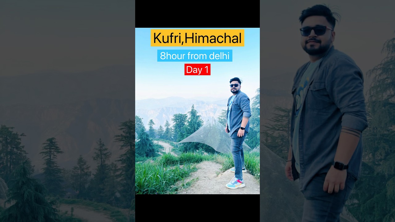 Gurgaon to kufri|Solan|Shimla|Narkanda|Himchal #mountains #travel #himachal #viral #green #couple