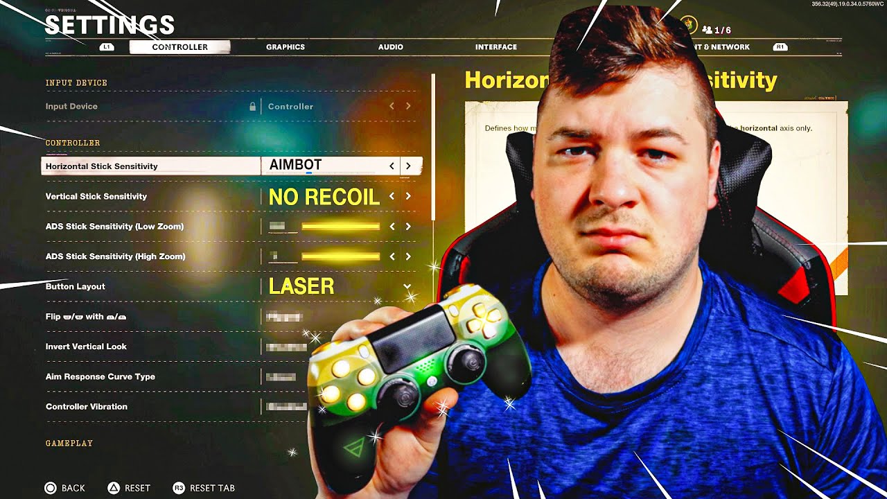 USE THESE SETTINGS TO GET AIMBOT! (BEST CONTROLLER SETTINGS COLD WAR) -CONSOLE/PC
