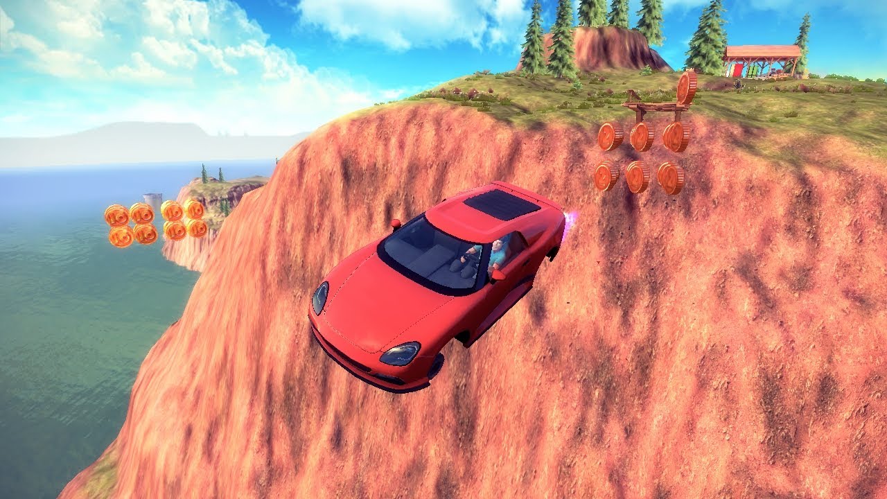Qual carro consegue pular sobre o iate