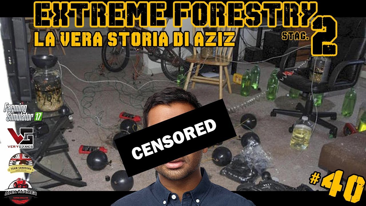 EXTREME FORESTRY STAG.2 | #40ep. - LA VERA STORIA DI AZIZ - FARMING SIMULATOR 17