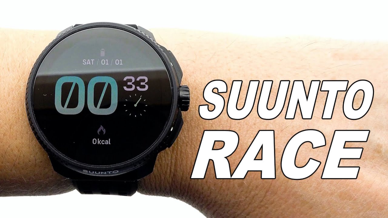 NEW! SUUNTO RACE All Black Stainless Steel SS050929000 Unboxing