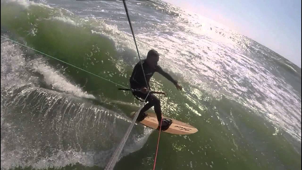 Kitesurf : Vagues aux Huttes/ Ile d' Oléron
