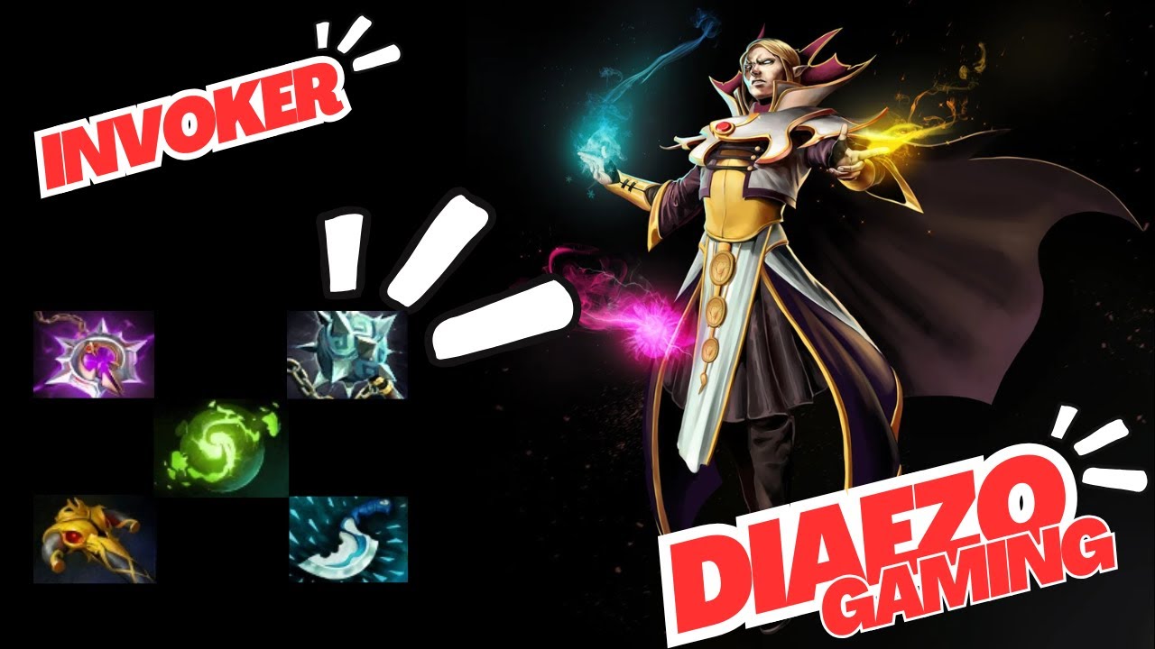 Dota 2 Invoker Gameplay: How To Hold The Line & Defend your Base