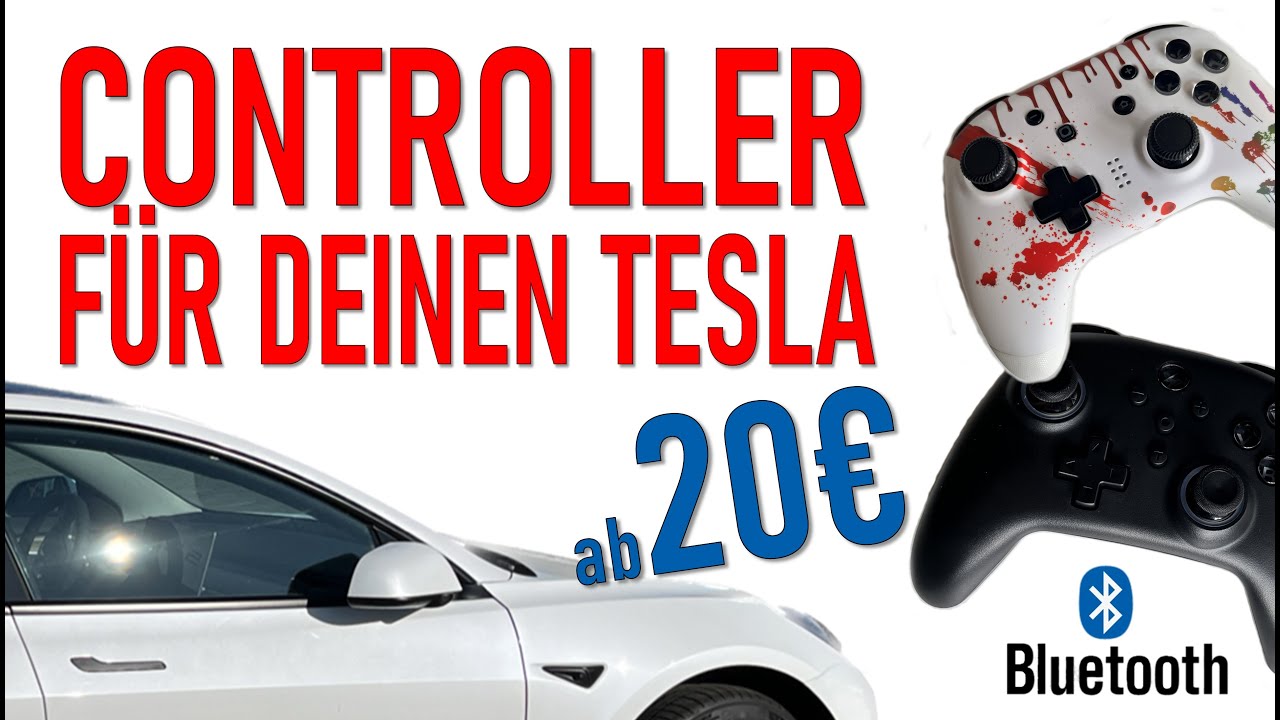 2 günstige Bluetooth-Controller für deinen Tesla! - ab Software 2023.26