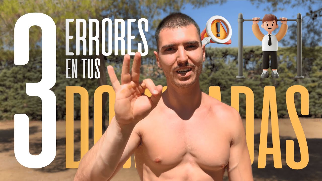 3 ERRORES en tus DOMINADAS | ¡Tengo la solución!