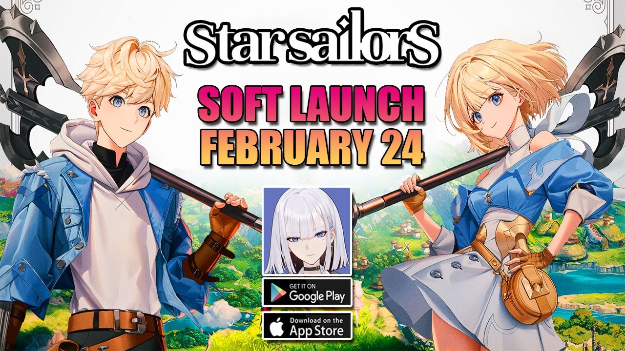 Star Sailors Gameplay - Soft Launch February 24 | Anime RPG Android iOS