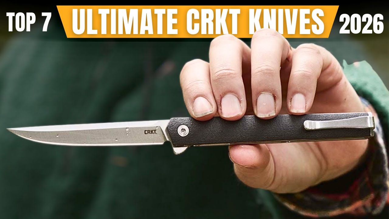 7 Best CRKT Knives for 2026: Ultimate EDC Pocket Knives