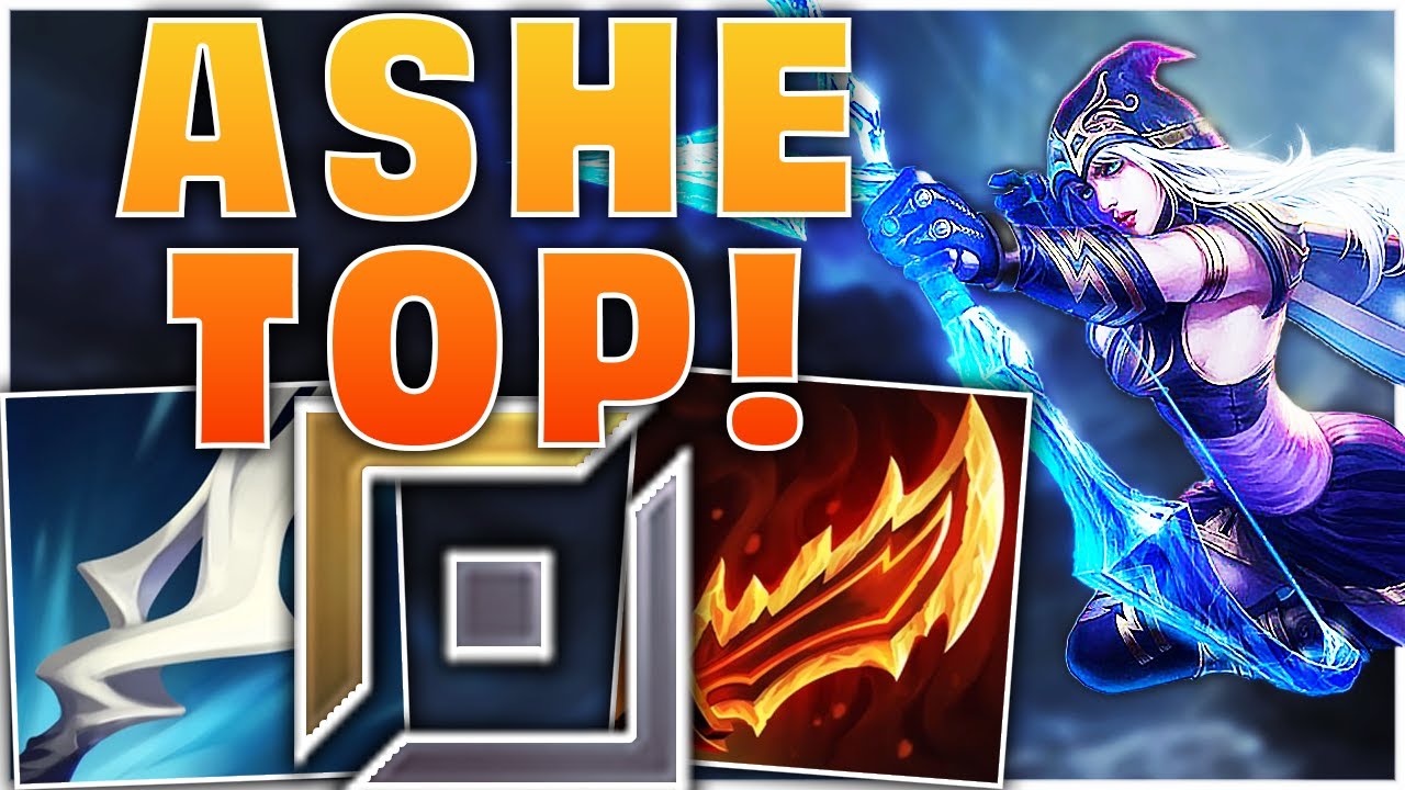 ASHE TOP LANE ON-HIT BUILD! | Dominating with Rageblade & Manamune | League of Legends