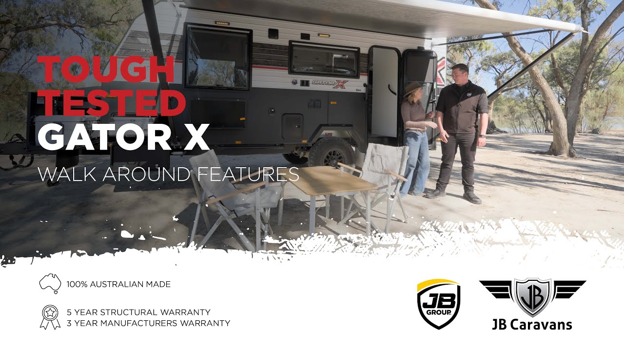 JB Caravans Gator X EV - НА ДИСПЛЕЕ