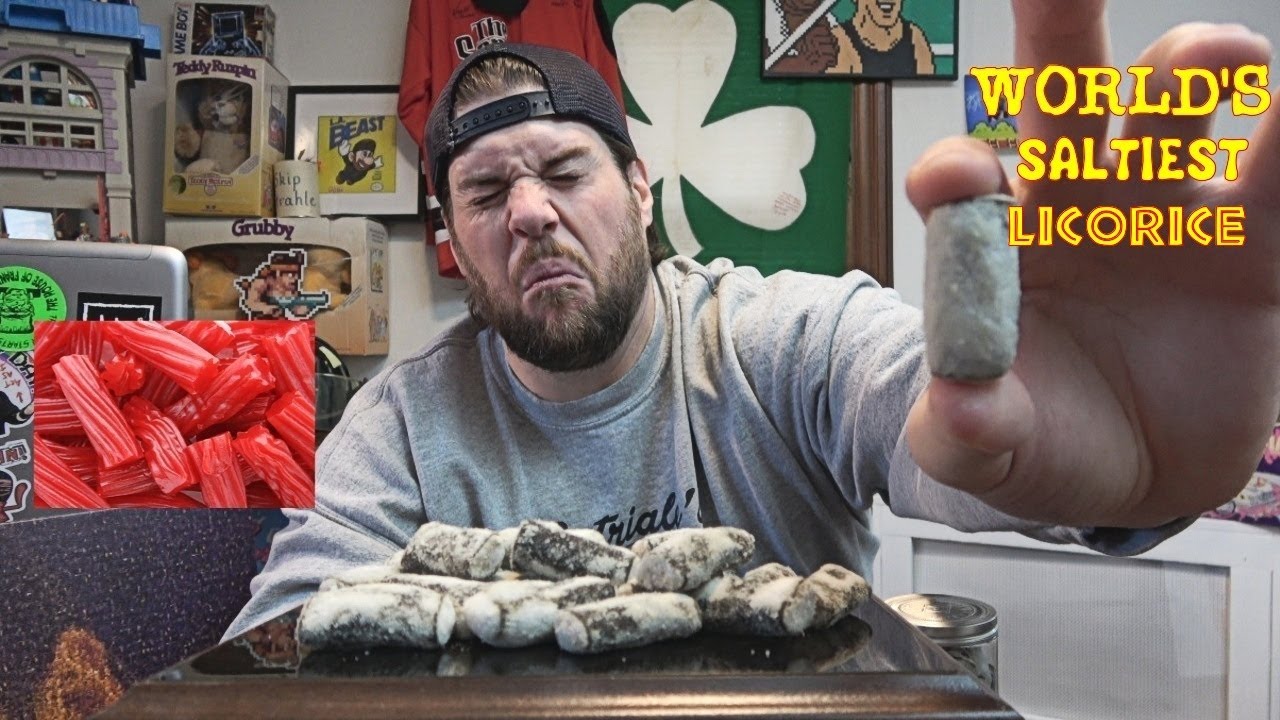 World's #Saltiest Licorice Challenge (From Sweden) | Gift From HOFFA KAOS to L.A. BEAST