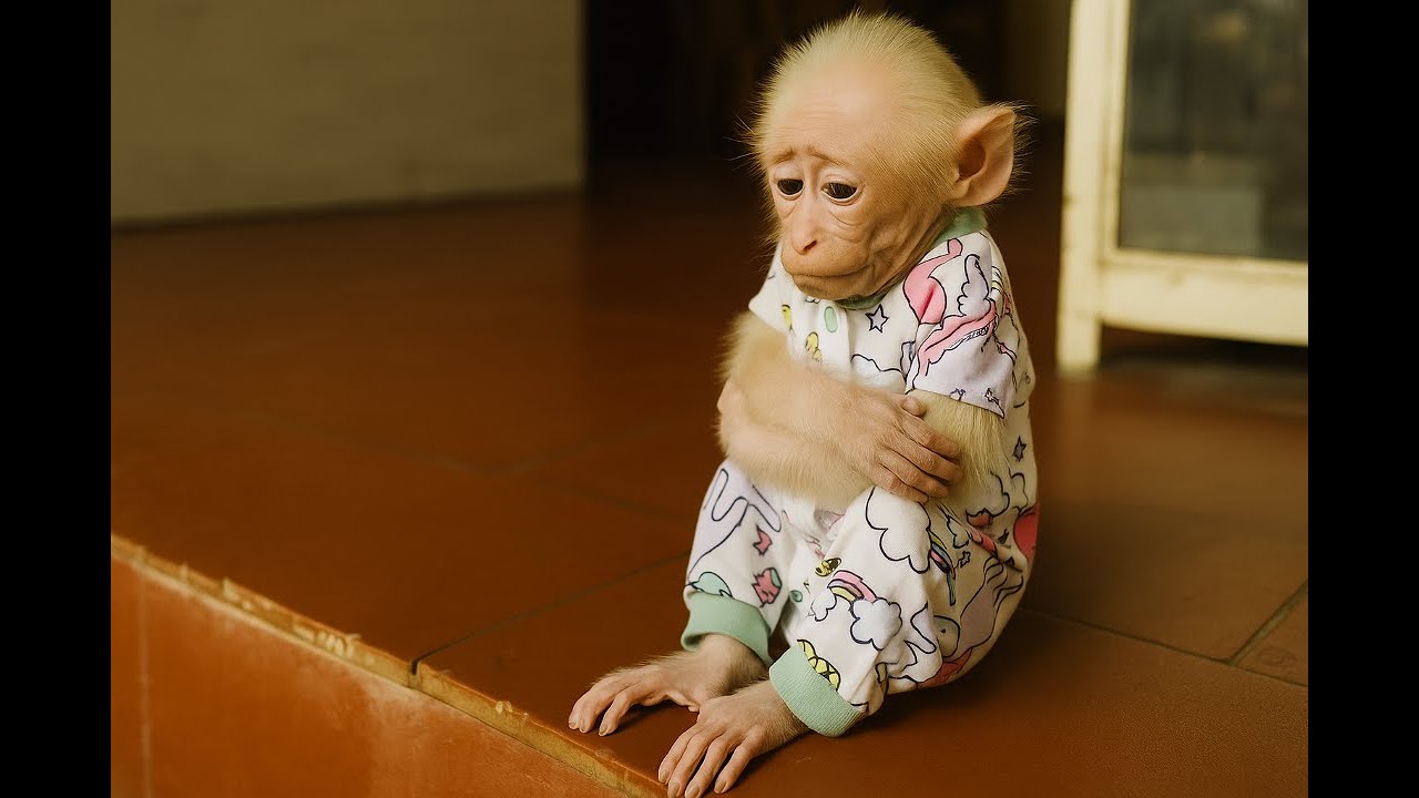 Nana the Monkey Doesn't Want Daddy to Go to Work