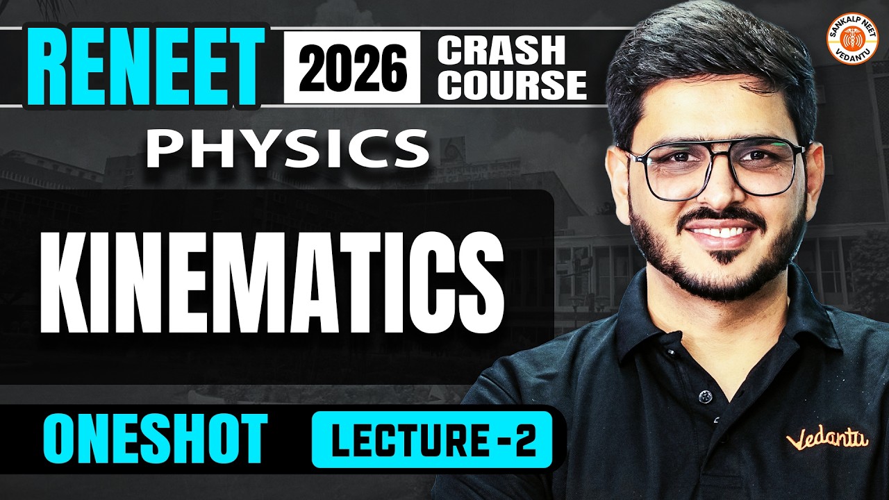 kinematics one shot | ReNEET 2026 FREE Crash Course | NEET Physics | ACP Sir
