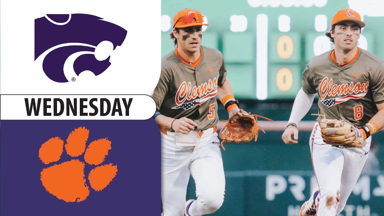 Kansas State vs #10 Clemson Baseball Highlights | College Baseball Highlights 2024