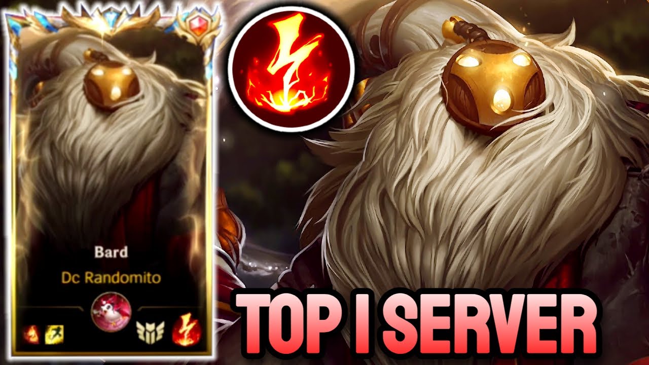 WILD RIFT BARD - TOP 1 SERVER GAMEPLAY - SOVEREIGN RANKED