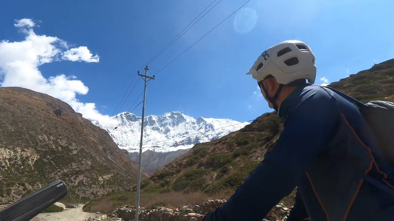 Annapurna Circuit Mountain Biking  2025. Thorong-La (5416m.) Pass on Mountain Biking. Manang-Mustang
