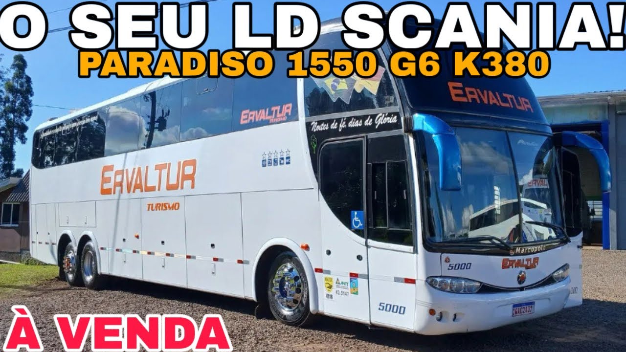 O SEU LD ESTÁ AQUI!!!  LINDO G6 UM SHOW DE ÔNIBUS SEMI-LEITO À VENDA