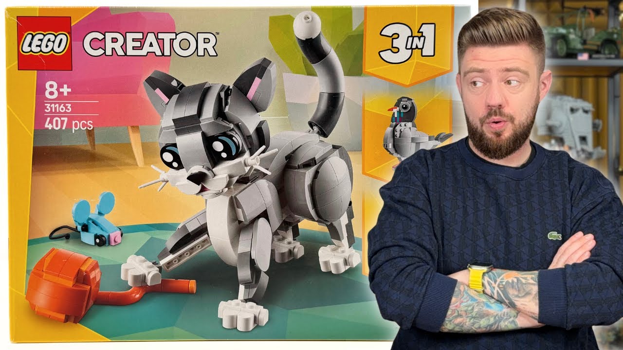PSOTNY KOT 🐈 LEGO CREATOR 31163 RECENZJA