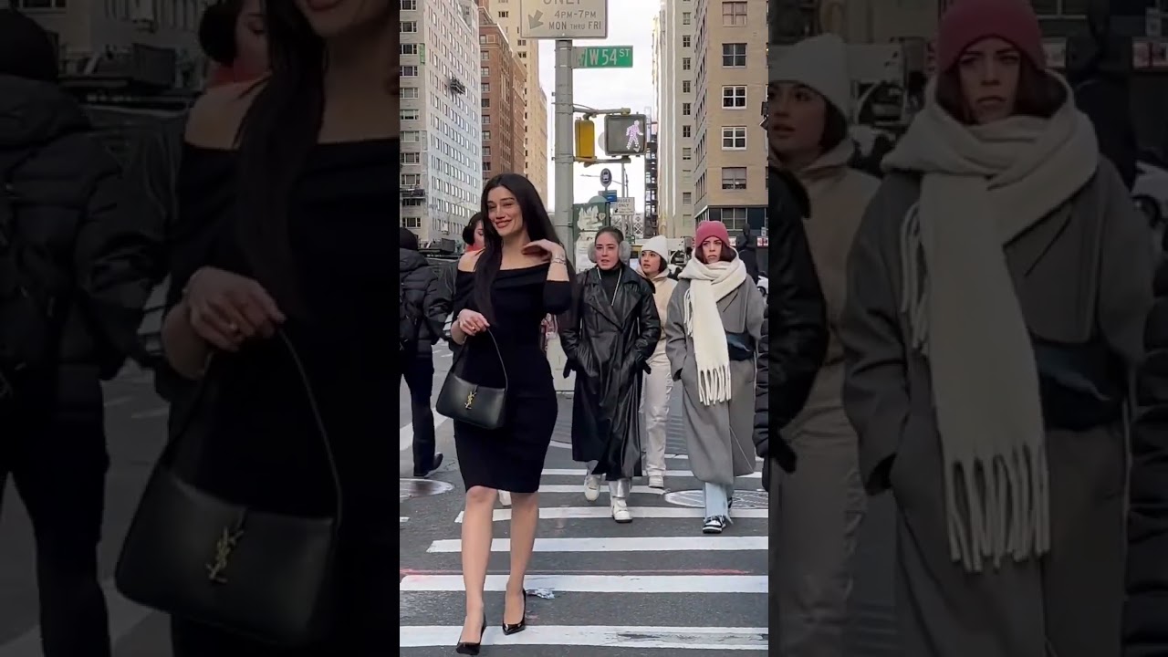 People&rsquo;s-reactions #nyc #walkingdownthestreet #peoplesreactions  #reactions #model #reactionvideo