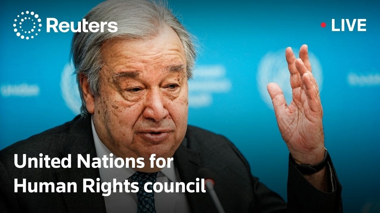 LIVE: United Nations Human Rights council