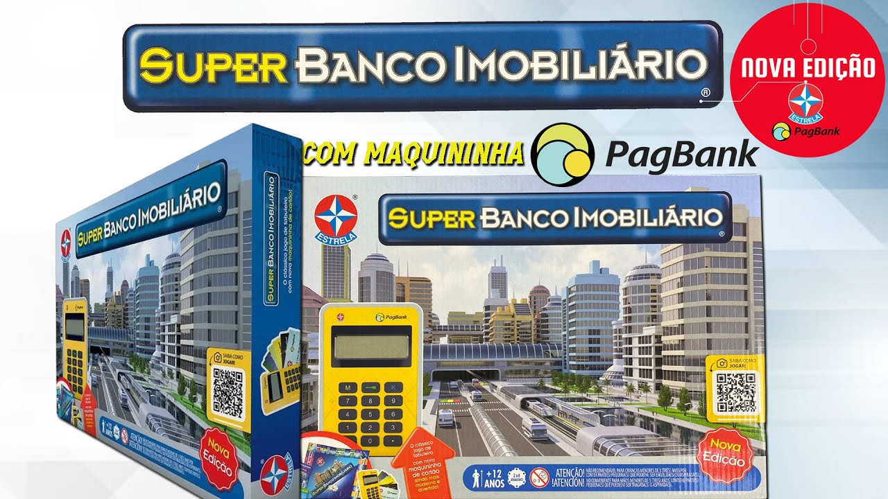 Banco Imobiliário Estrela faz parceria com PagBank