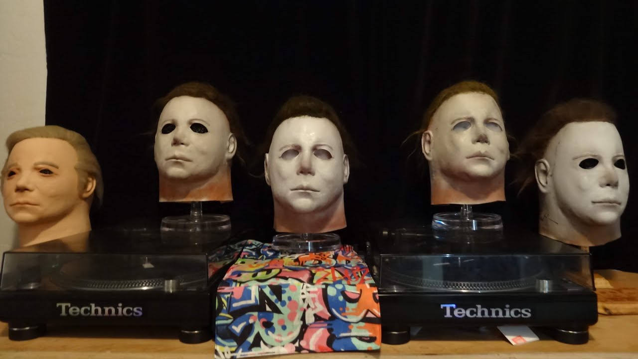 My Michael Myers Mask Collection