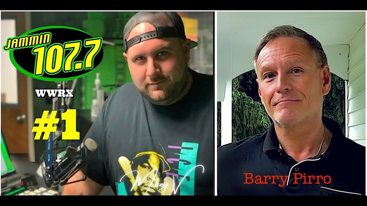 Barry Pirro's Interview with Mikey V on Jammin 107.7 - October 31, 2025