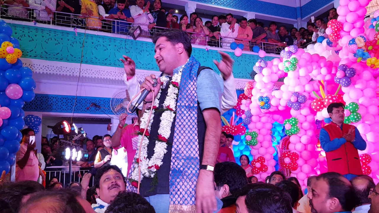Kartik Ekadash Dhamal 02 Sanju Sharma & Shree Jaya Kishore ji Dt 11.11.16 @ Mitra Mandal Khatu Shyam