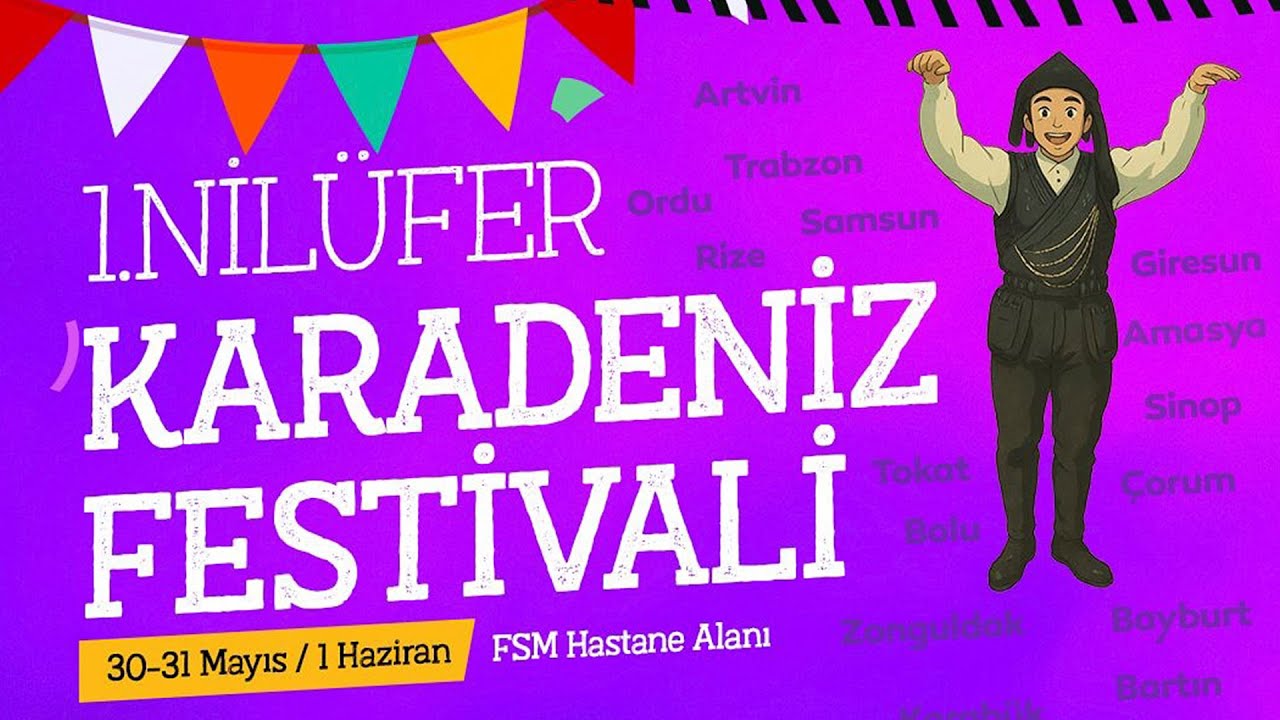 1. Nilüfer Karadeniz Festivali Basın Toplantısı