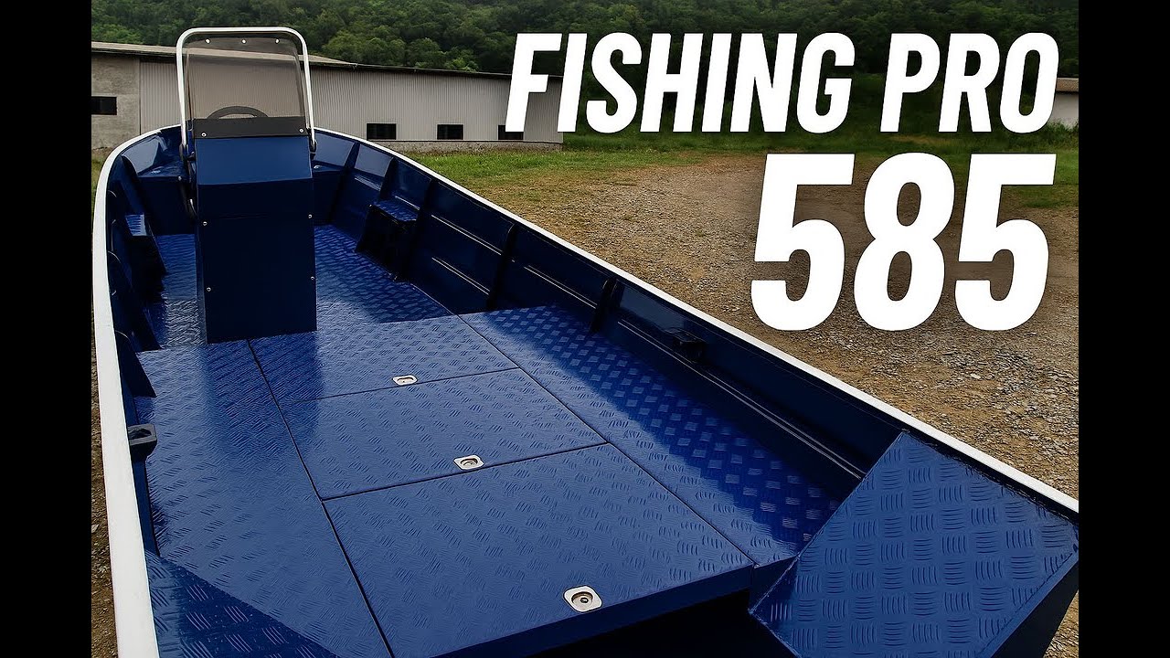 Apresentamos o Barco Fishing Pro 585 — Potência, Estilo e Performance