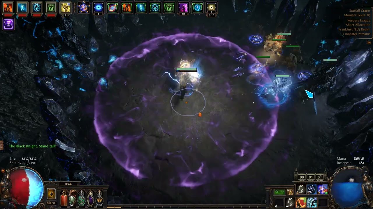 How to get Svalinn Shield - Starfall Crater / The Black Knight