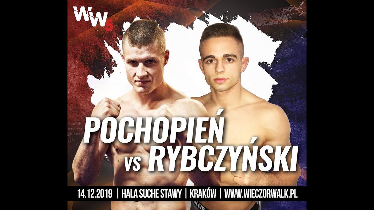 Wieczór Walk 5: Mateusz Pochopień vs Adam Rybczyński - cała walka
